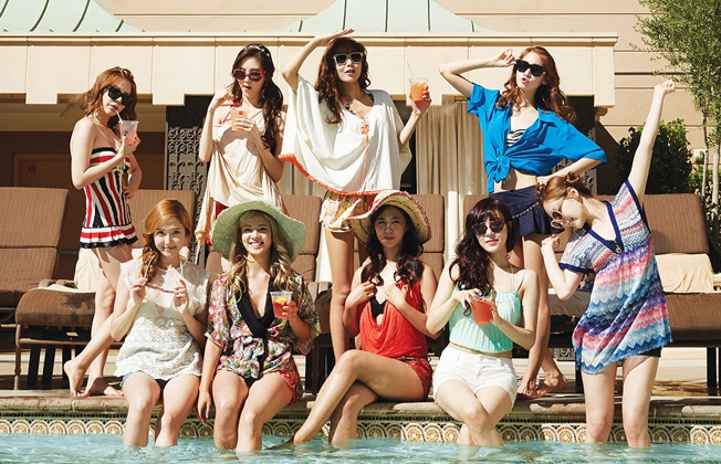 데뷔 7주년 소녀시대, 라스베가스에서 보낸 여름 휴가 공개!