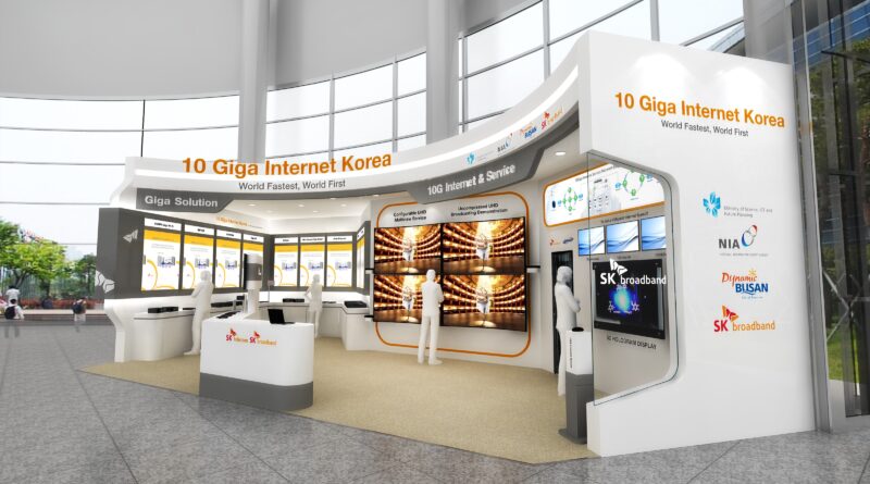 SK브로드밴드, ITU 전권회의서 세계최초로 10기가 인터넷 선보인다.