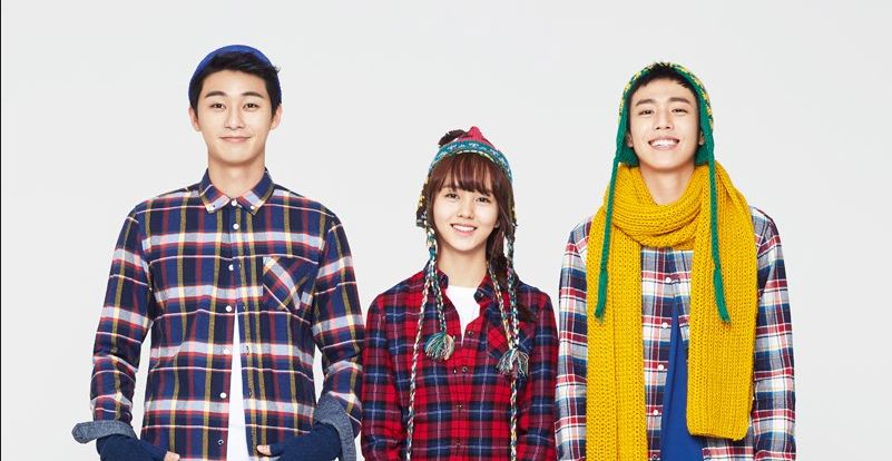 캐주얼 유니온베이, 박서준 이현우 김소현 겨울 화보 공개