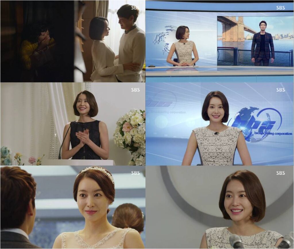 ‘미녀의 탄생’ 왕지혜, 남심 훔치는   빼어난 비주얼의 아나운서로 시선집중!
