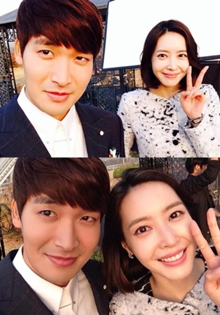 ‘미녀의 탄생’ 왕지혜-정겨운, 다정한 촬영 모습 공개! ‘훈훈한 반전 커플’