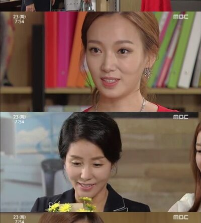 ‘이브의 사랑’ 김민경, 양금석에게 복수초 선물 건내