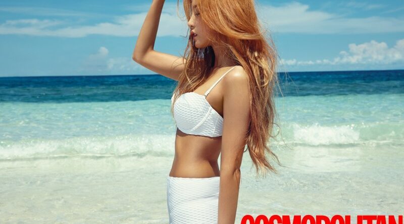 카라 구하라, 건강미와 탄탄한 몸매 돋보이는 화보 공개