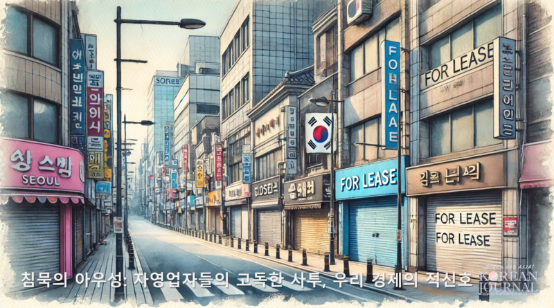 [배동수 칼럼] 침묵의 아우성: 자영업자들의 고독한 사투, 우리 경제의 적신호